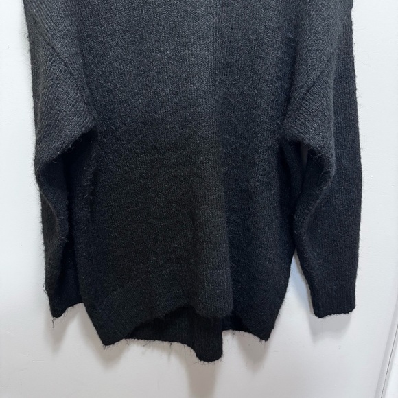 Old Navy Black Cocoon Tunic Sweater Size Small Oversized - Picture 5 of 12